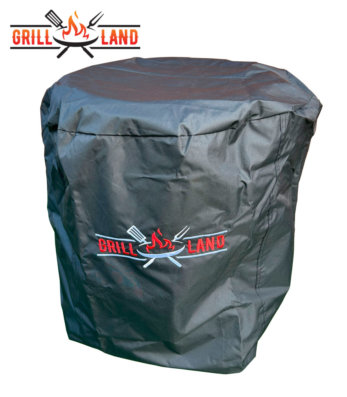 Комплект: печь для казана / учак Ø 40 см, дизайнерская печь «Grill-Land», сталь 3 мм и узбекский казан 12 л из чугуна с алюминиевой крышкой, круглое дно