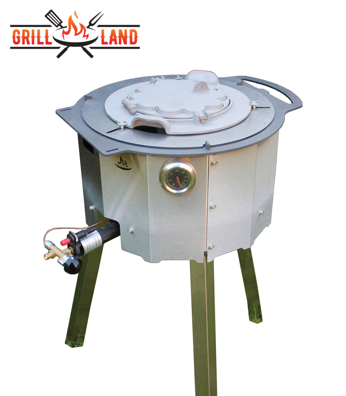 Grill-Land Adapter-Ring für Waffeleisen und Kazans