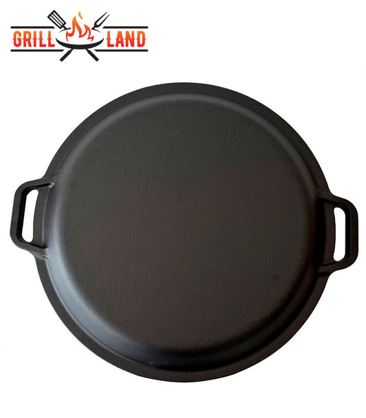 Чугунная крышка для казанов Robari 12-15 литров, она же сковорода-гриль