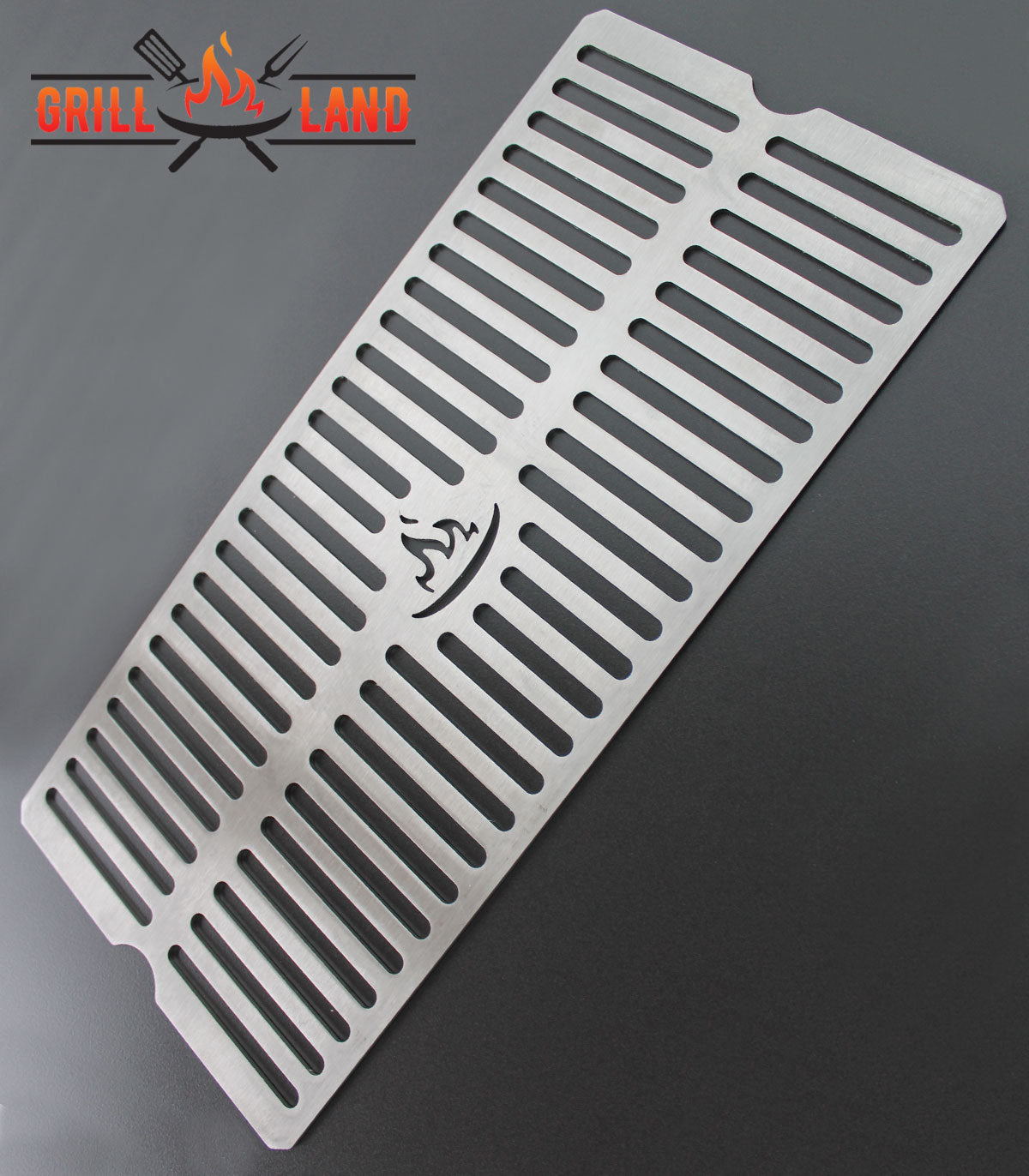 Edelstahl Grillrost passend zum Design-Holzkohlegrill Grill-Land