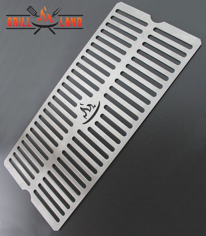 Edelstahl Grillrost passend zum Design-Holzkohlegrill Grill-Land