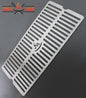 Edelstahl Grillrost passend zum Design-Holzkohlegrill Grill-Land