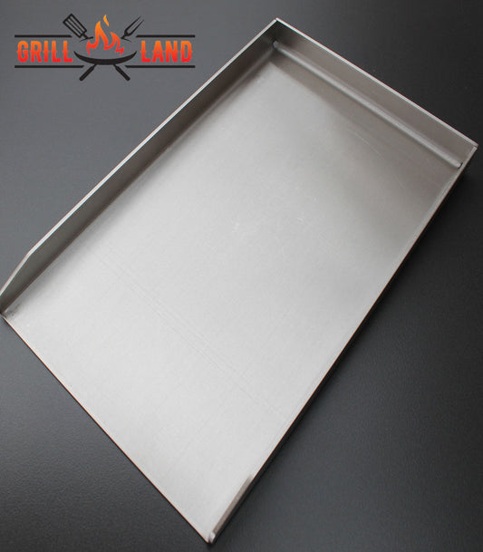Жарочный поддон из нержавейки - планча | Размер планчи - 28 x 45 см | Подходит для дизайнерских мангалов-грилей Grill-Land